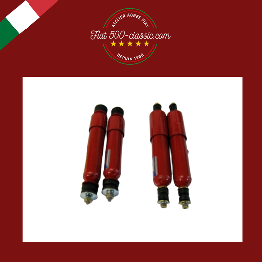 KIT AMORTISSEURS SPORTIFS À DOUBLE EFFET FIAT 500