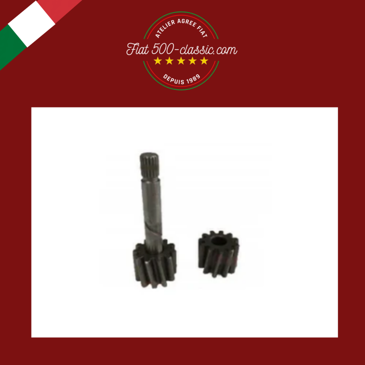 ENGRENAGE POMPE À HUILE FIAT 500 GIARDINIERA