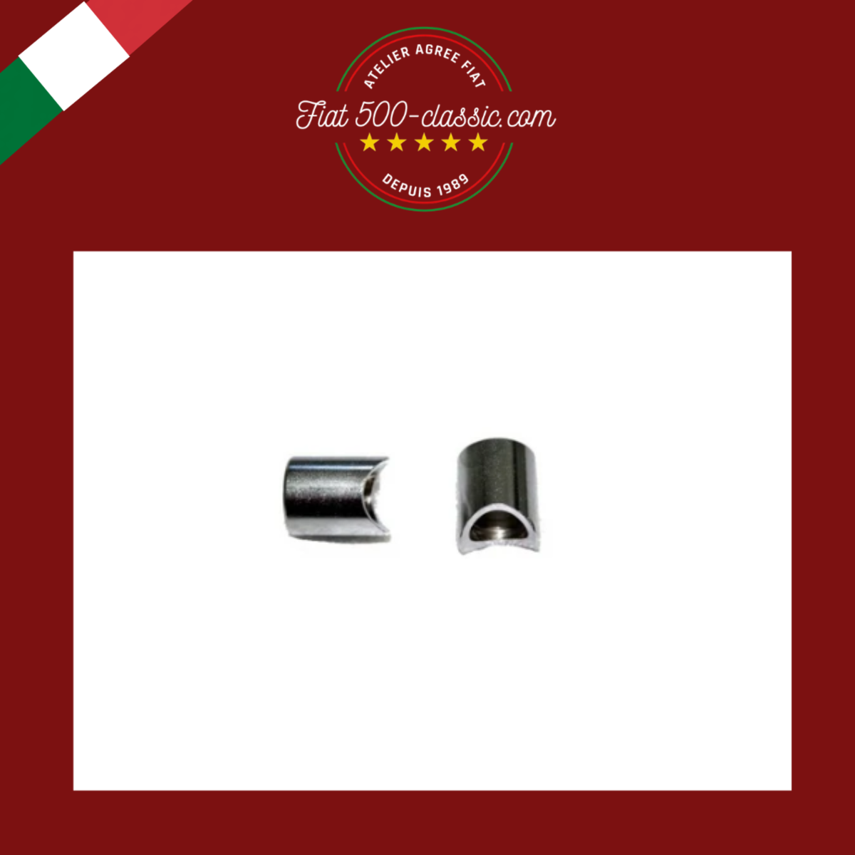 ENTRETOISE POUR TUYAUX PARE-CHOCS FIAT 500 L