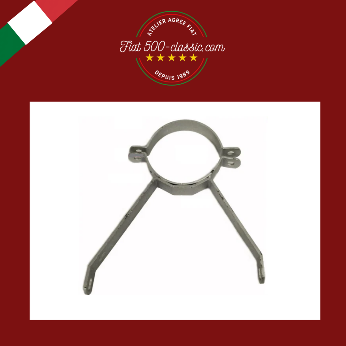 ÉTRIER DE RENFORT POUR FIXATION DÉMARREUR FIAT 500 N D F L