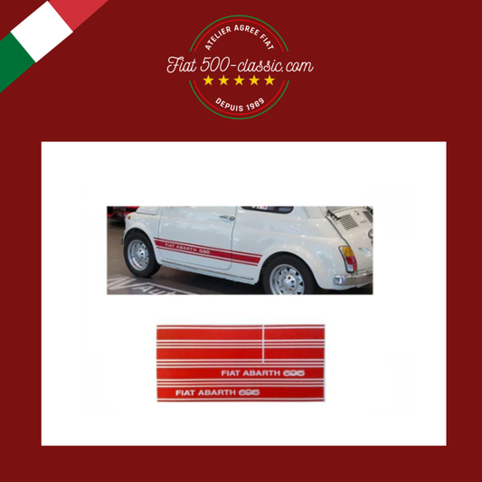 KIT AUTOCOLLANTS LATÉRAUX ABARTH 695 FIAT 500