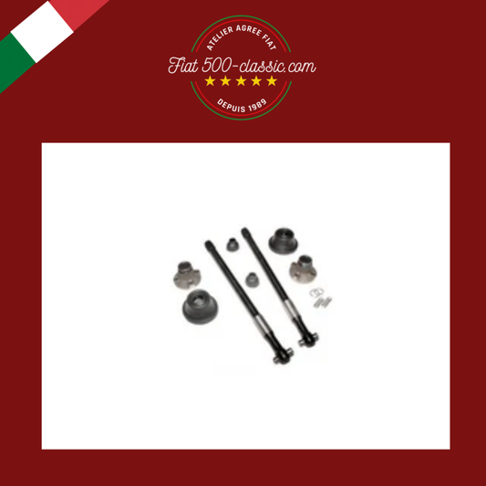 KIT DEMI-ARBRES COMPLET 19MM FIAT 500 F L