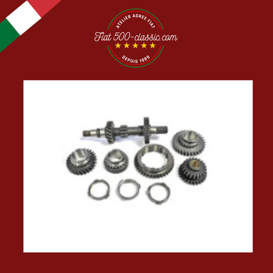 KIT ENGRENAGES BOÎTE DE VITESSES SYNCHRONISÉ COMPLET FIAT 500 R - 126