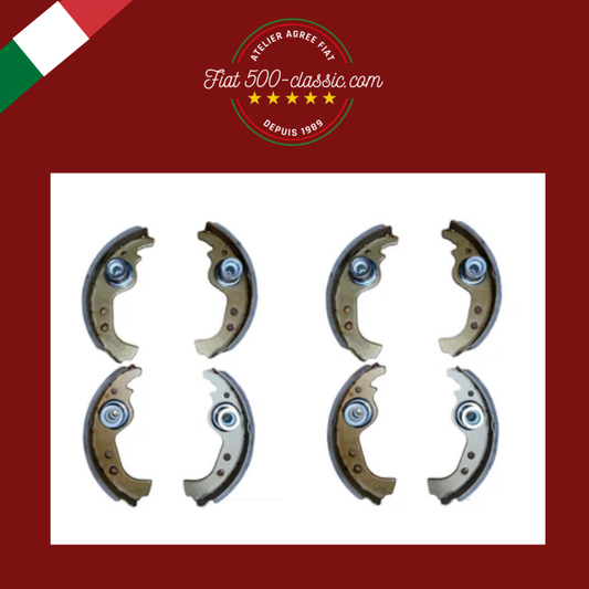 KIT MÂCHOIRES FREIN COMPLET POUR FIAT 126