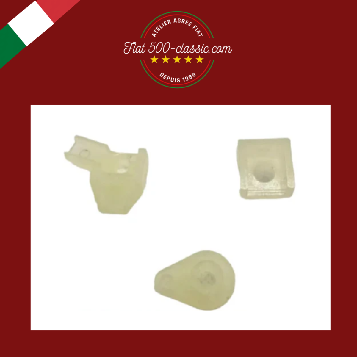KIT PETITES PLAQUES ISOLANTS DYNAMO FIAT 500