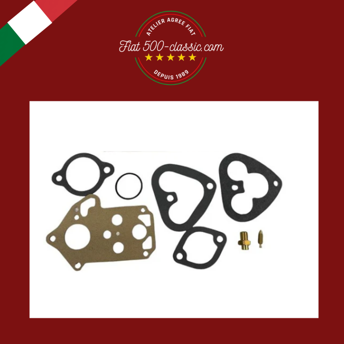 KIT RÉVISION CARBURATEUR DELLORTO FRG 28 IMB FIAT 500 - 126