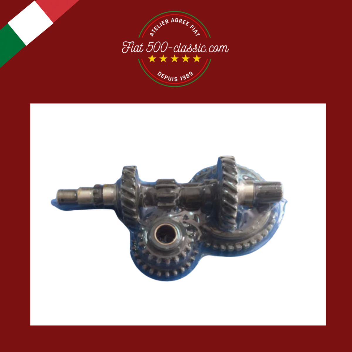 KIT TRIPLE BOÎTE DE VITESSES FIAT 500 R - 126