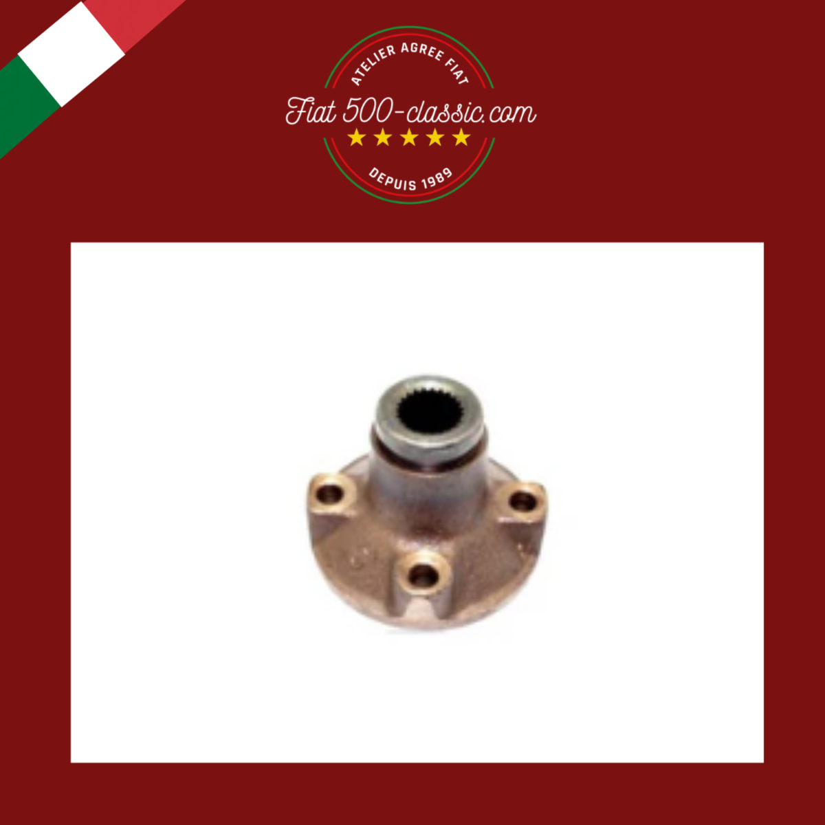 MANCHON COULISSANT DEMI-ARBRE DE 19mm FIAT 500 F L