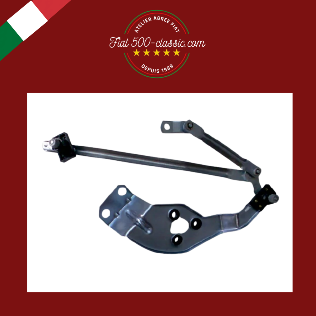 MÉCANISME ESSUIE-GLACE COMPLET FIAT 500 F L R  GIARDINIERA