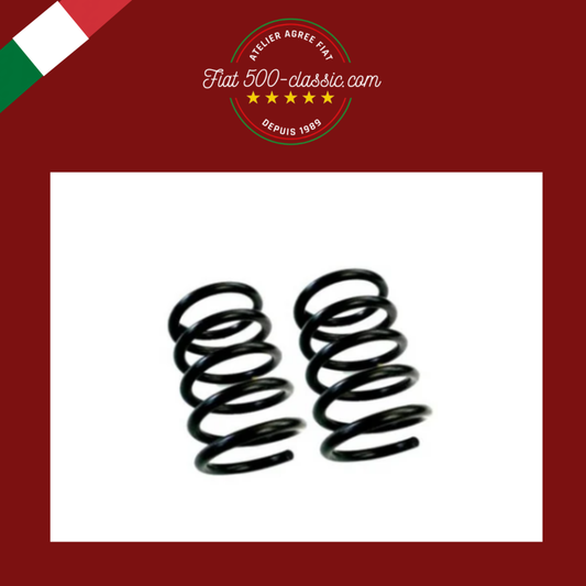 PAIRE RESSORTS SUSPENSION ARRIÈRE HAUTEUR STANDARD FIAT 500 GIARDINIERA