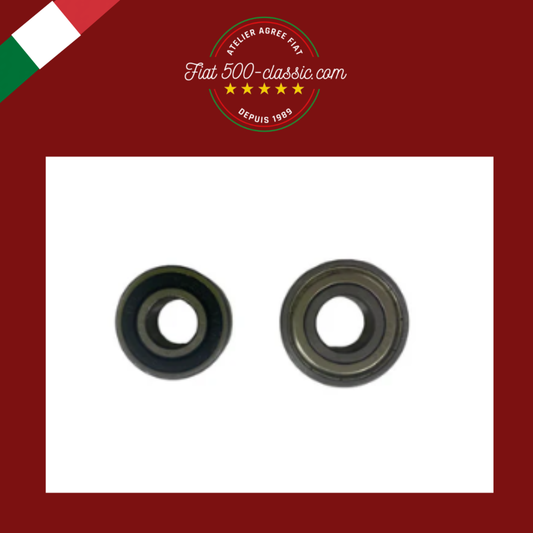PAIRE ROULEMENTS ALTERNATEUR FIAT 500 126
