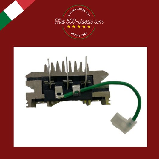 PLAQUE DIODES POUR ALTERNATEUR FIAT 500 - 126