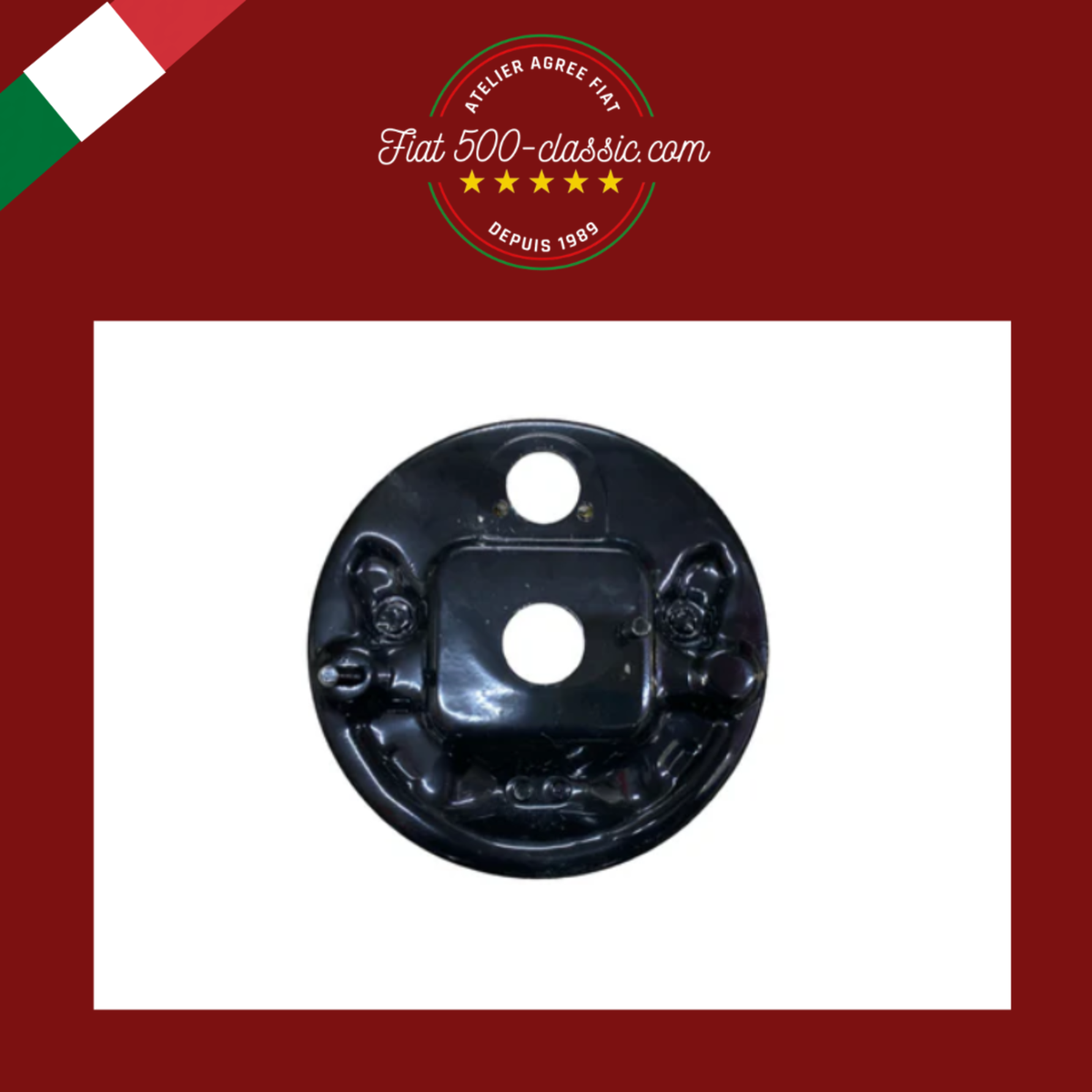 PLAT FLASQUE PORTE MÂCHOIRES AVANT DROIT FIAT 500 N/D/F/L/R