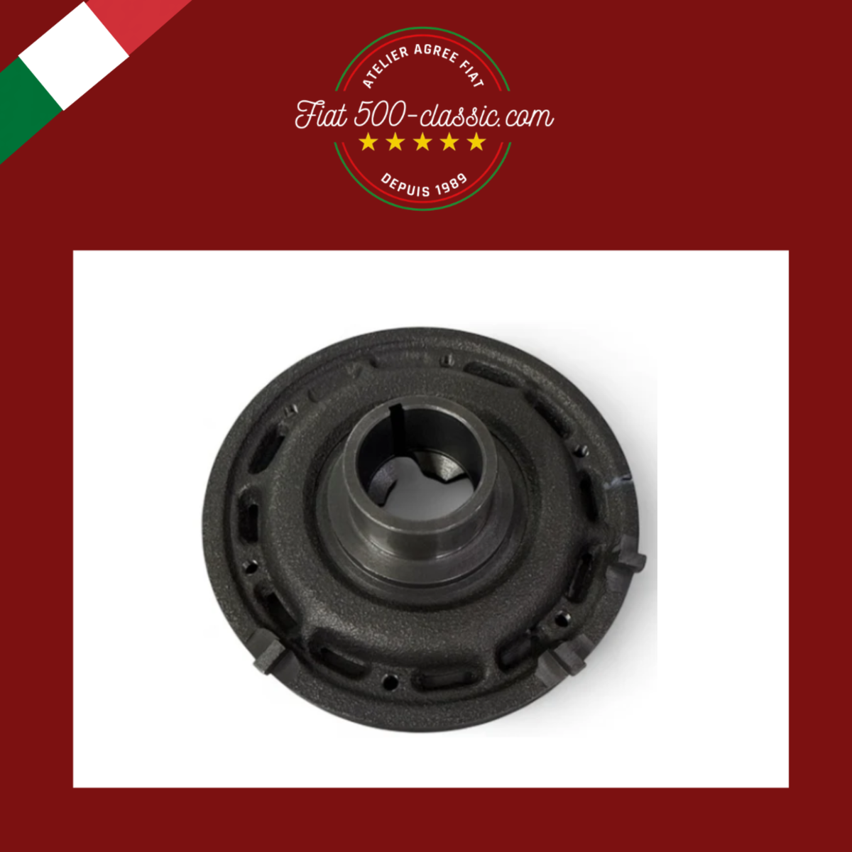 POULIE CENTRIFUGE POMPE À HUILE POUR MOTEURS AVEC ALLUMAGE ÉLECTRONIQUE FIAT 500 F L R 126