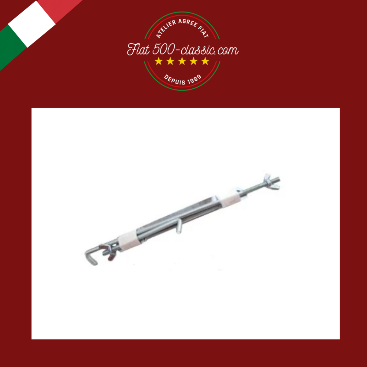 ÉTRIER DE FIXATION BATTERIE  FIAT 500