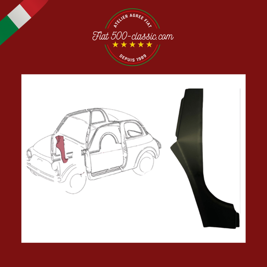 Montant intérieur entre porte et aile avant droite Fiat 500 N – D – GIARDINIERA