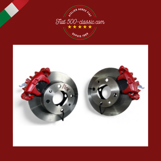 KIT MODIFICATION FREINS À DISQUE ARRIÈRE  FIAT 500