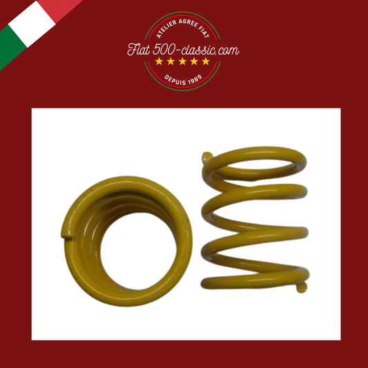 PAIRE RESSORTS SUSPENSION ARRIÈRE MAJORÉES HAUTEUR 17 CM FIAT 500