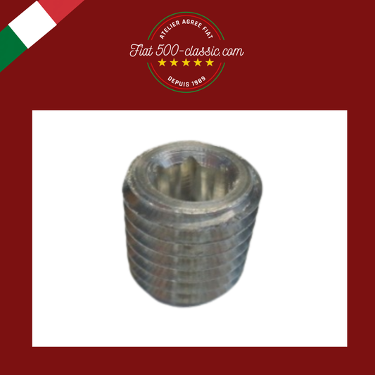 BOUCHON FILETÉ 12x1,5 POUR FERMETURE TROUS CARTER MOTEUR FIAT 500