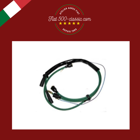 CÂBLES BOUGIE VERTES POUR BOBINE À DROITE FIAT 500 F L R