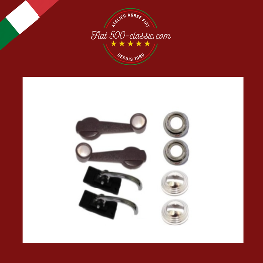 KIT POIGNÉES INTÉRIEURES CHROMÉES FIAT 500 L