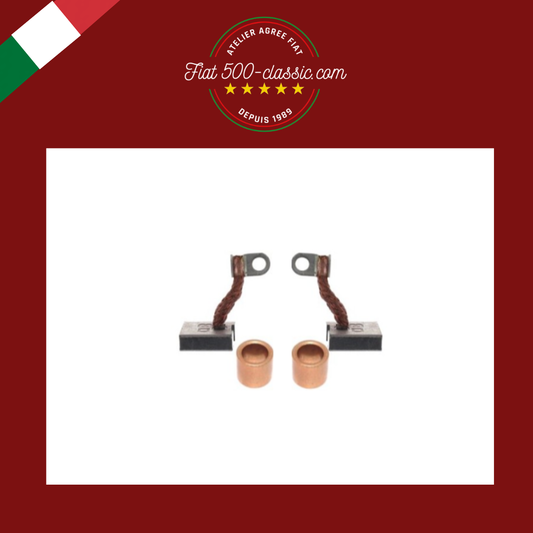 KIT BALAIS ET DOUILLES DÉMARREUR FIAT 500