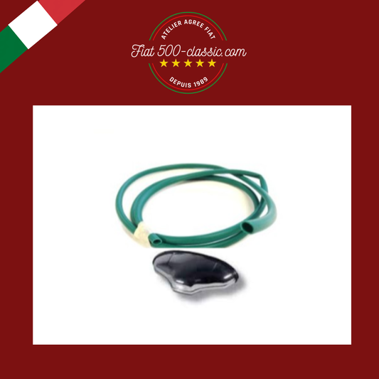 GAINE VERTE PROTECTION CÂBLE FEU LUMIÈRE PLAQUE FIAT 500