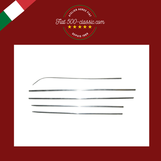 KIT COMPLET MOULURES EN ALUMINIUM FIAT 500 N D