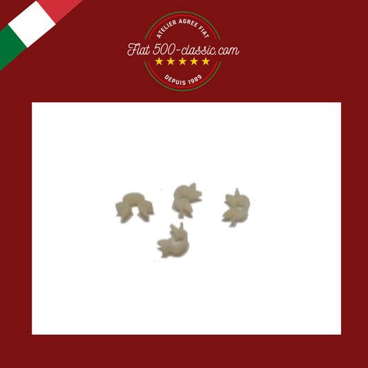 KIT AGRAFES PETITE TIGE SERRURE PORTE FIAT 500