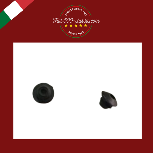 PAIRE BOUCHONS GRAISSEUR SERRURE PORTE FIAT 500