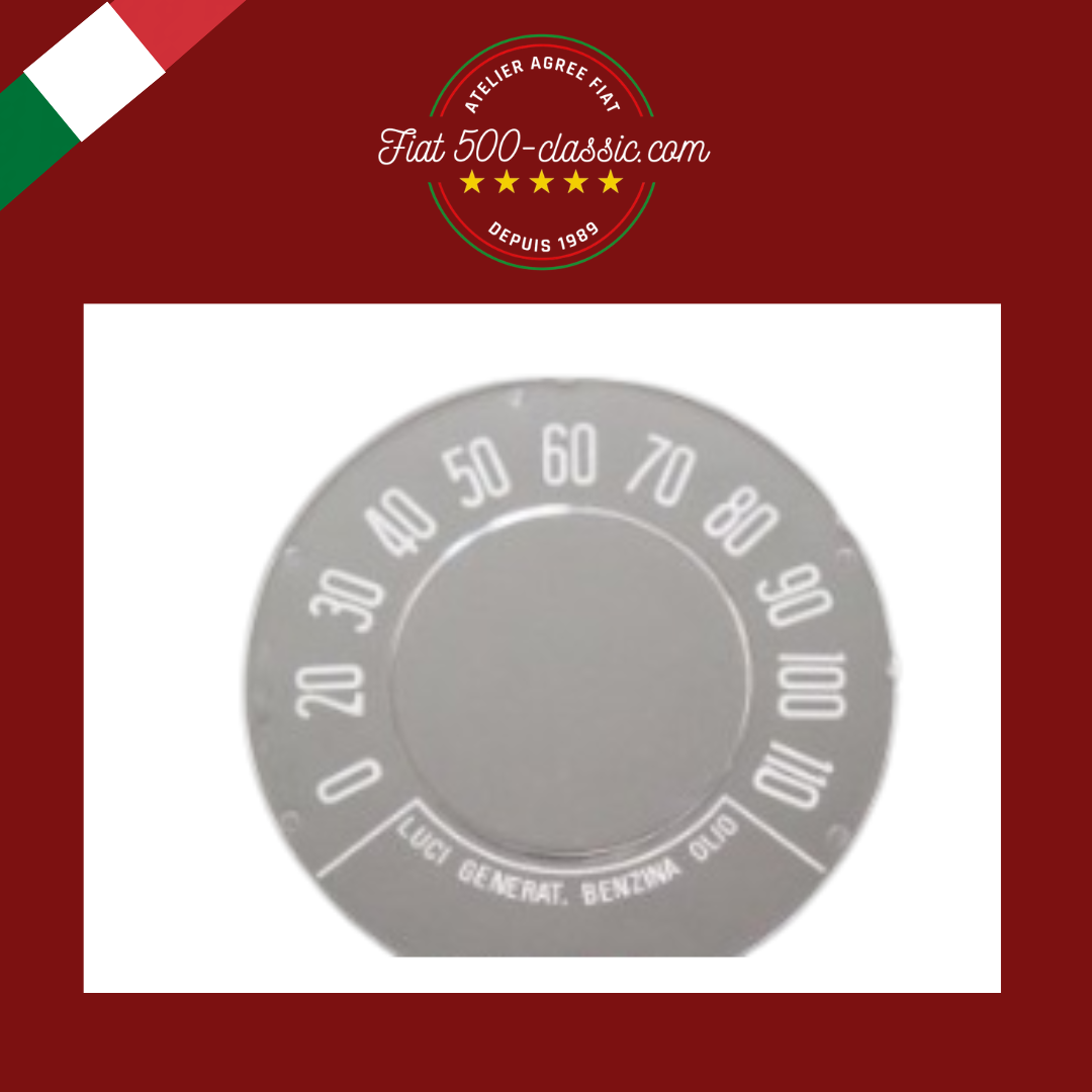 VERRE COMPTEUR KILOMÉTRIQUE 110 FIAT 500 D
