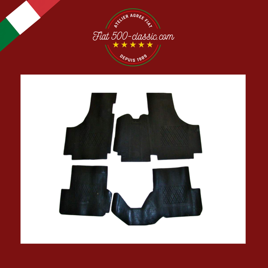 KIT SUR-TAPIS TAPIS EN CAOUTCHOUC FIAT 500