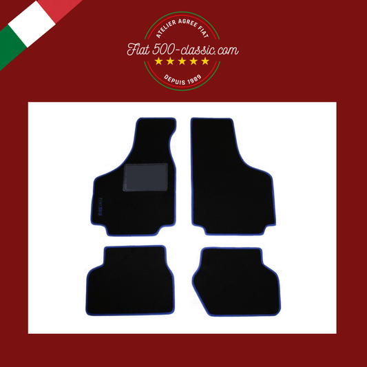 KIT SUR-TAPIS FIAT BORD BLEU FIAT 500
