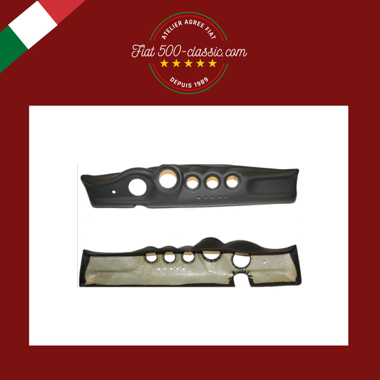 TABLEAU DE BORD SPORTIF PORTE-INSTRUMENTS LONG EN CUIR FIAT 500
