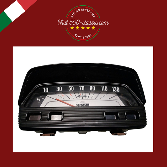 TABLEAU DE BORD COMPTEUR KILOMÉTRIQUE RESTAURÉ FIAT 500 L