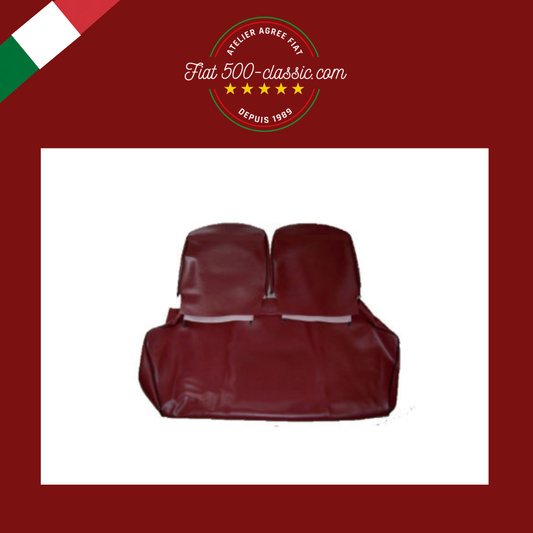 KIT HOUSSES BORDEAUX FIAT 500 R
