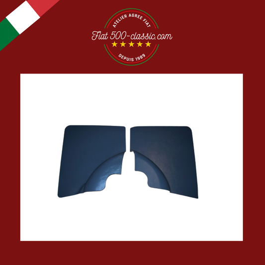 PAIRE PANNEAUX ARRIÈRE FIAT 500 F BLEU AVIATION