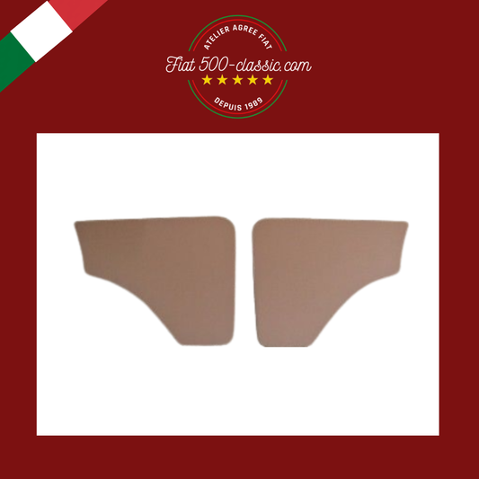 PAIRE PANNEAUX ARRIÈRE FIAT 500 D COULEUR NOISETTE EN VIPLA