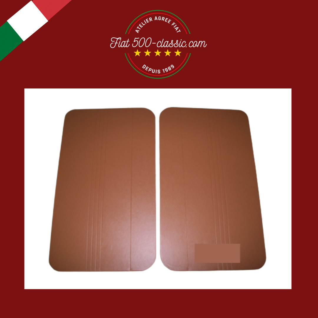 PAIRE PANNEAUX PORTE AVANT FIAT 500 R OCRE ÉCONOMIQUES