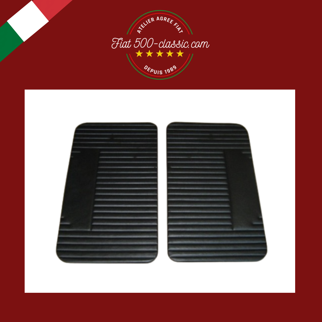 PAIRE PANNEAUX PORTE AVANT FIAT 500 L NOIRS ÉCONOMIQUES