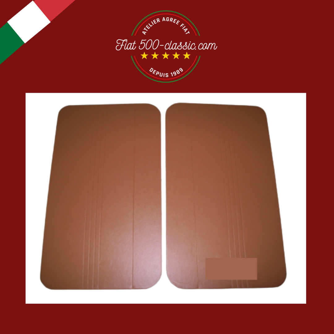 PAIRE PANNEAUX PORTE AVANT FIAT 500 F OCRE ÉCONOMIQUES