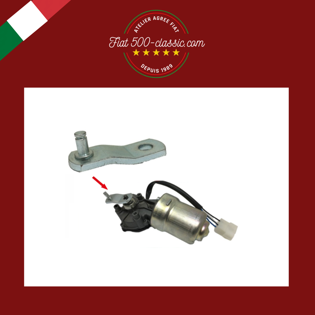 ÉTRIER DE FIXATION DE RACCORDEMENT ENTRE PETIT MOTEUR ET MOUVEMENT ESSUIE-GLACES FIAT 500