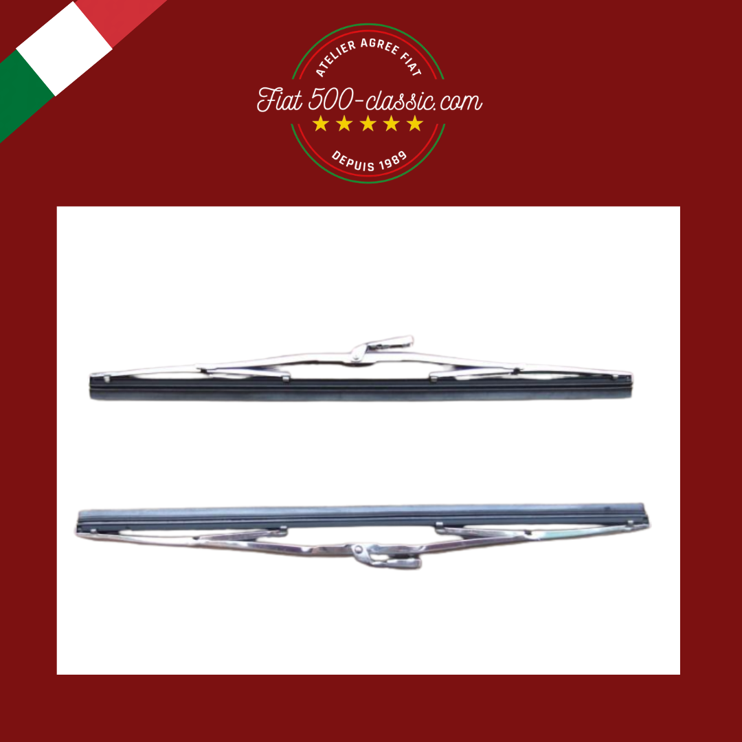 PAIRE DE BALAIS D'ESSUIE-GLACE FIAT 500 F L R GIARDINIERA