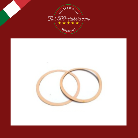 PAIRE JOINTS TUBES CYLINDRES Ø 77 FIAT 500 - 126