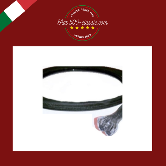 GOULOTTE GLISSIÈRE DE VITRE DOUBLE ARMÉE VITRES ARRIÈRE COULISSANTS FIAT 500 GIARDINIERA