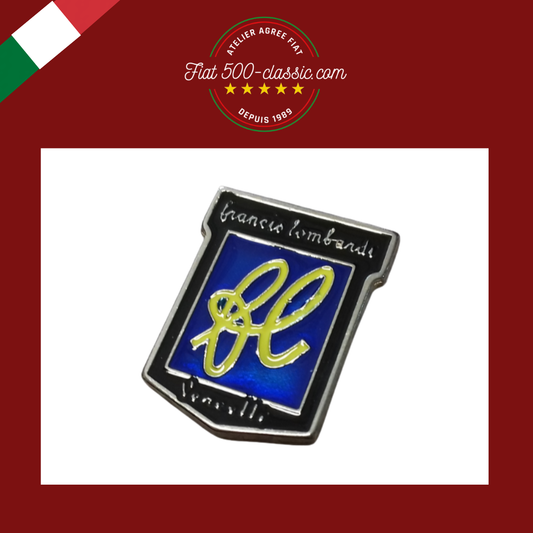 EMBLÈME ÉCUSSON FRANCIS LOMBARDI FIAT 500