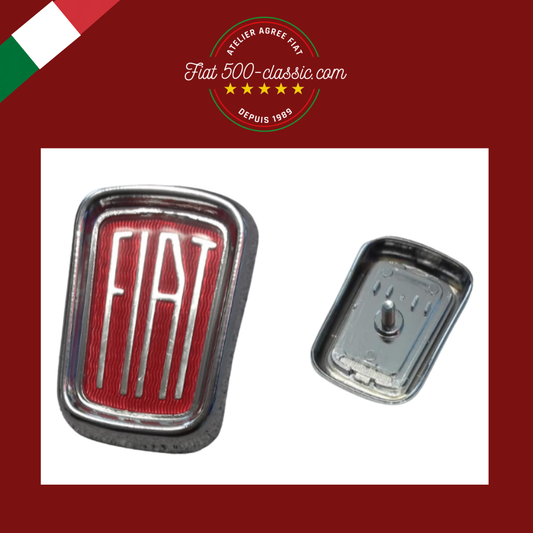 EMBLÈME AVANT FIAT 500 L EN MÉTAL