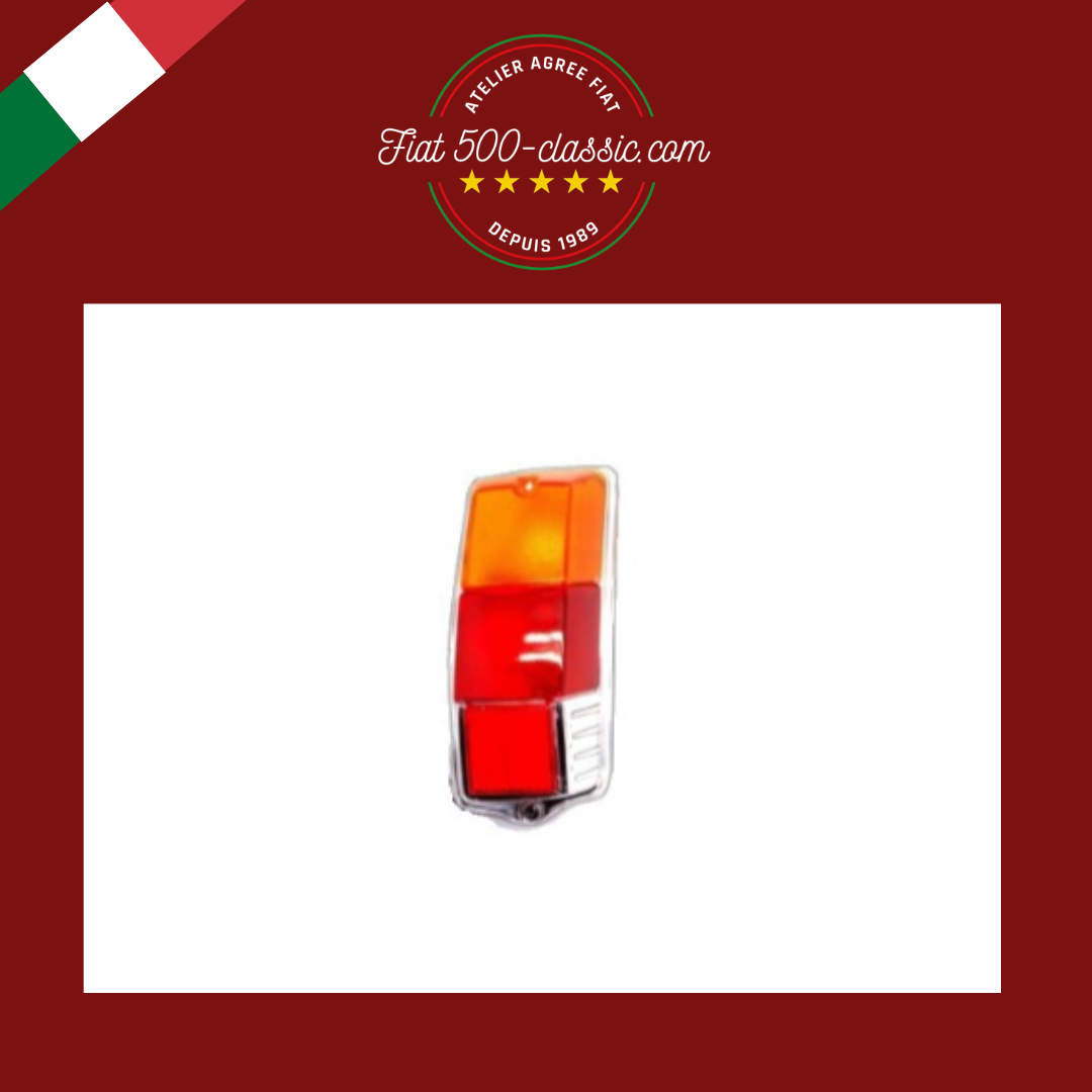 PLASTIQUE FEU ARRIÈRE DROIT MODÈLE LISSE FIAT 500 F L R