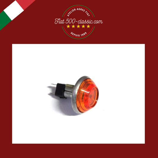 CLIGNOTANT TÉMOIN LUMINEUX LATÉRAL ORANGE FIAT 500