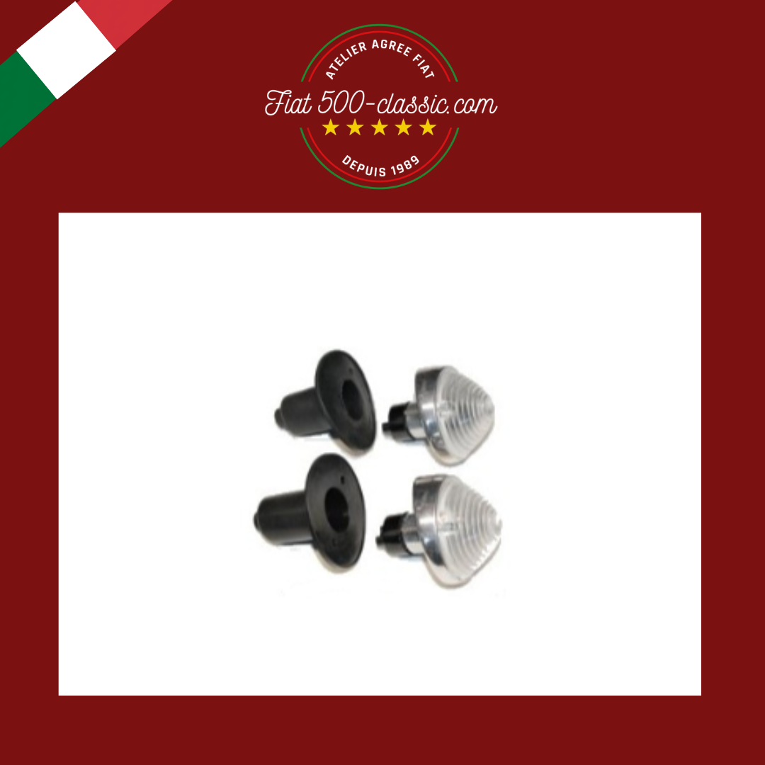 PETITS FEUX AVANT COMPLETS AVEC BASE EN ALUMINIUM 500 N D
